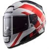 Carbon Integral Helmet LS2 FF397 Vector Trident White Red Double Visor -Ls2 Sales Shop carbon integral helmet ls2 ff397 vector trident white red double visor 41171