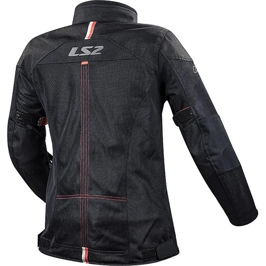 Certified LS2 Alba Black Motorcycle Technical Jacket 4 Certified LS2 Alba Black Motorcycle Technical Jacket - Image 2
