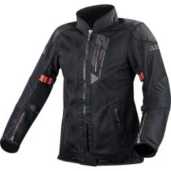 Certified LS2 Alba Black Motorcycle Technical Jacket