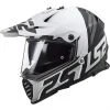 Cross Enduro Helmet Off Road Moto Ls2 MX436 PIONEER EVO Evolve White Matt Black -Ls2 Sales Shop cross enduro helmet off road moto ls2 mx436 pioneer evo evolve white matt black 86360