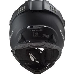 Cross Enduro Helmet Off Road Moto Ls2 MX436 PIONEER EVO Solid Matt Black -Ls2 Sales Shop cross enduro helmet off road moto ls2 mx436 pioneer evo solid matt black 86334