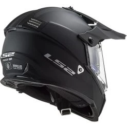 Cross Enduro Helmet Off Road Moto Ls2 MX436 PIONEER EVO Solid Matt Black -Ls2 Sales Shop cross enduro helmet off road moto ls2 mx436 pioneer evo solid matt black 86336