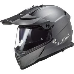 Cross Enduro Helmet Off Road Moto Ls2 MX436 PIONEER EVO Solid Titanium
