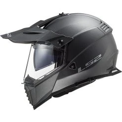 Cross Enduro Helmet Off Road Moto Ls2 MX436 PIONEER EVO Solid Titanium -Ls2 Sales Shop cross enduro helmet off road moto ls2 mx436 pioneer evo solid titanium 86339