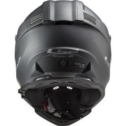 Cross Enduro Helmet Off Road Moto Ls2 MX436 PIONEER EVO Solid Titanium -Ls2 Sales Shop cross enduro helmet off road moto ls2 mx436 pioneer evo solid titanium 86340