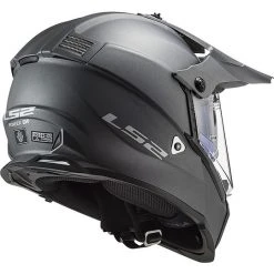 Cross Enduro Helmet Off Road Moto Ls2 MX436 PIONEER EVO Solid Titanium -Ls2 Sales Shop cross enduro helmet off road moto ls2 mx436 pioneer evo solid titanium 86342