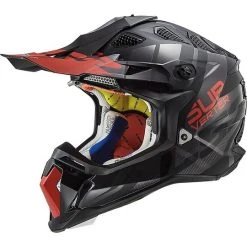 Cross Enduro Helmet Off Road Moto Ls2 MX470 SUBVERTER Troop Black Matt Red