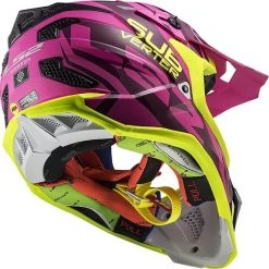 Cross Enduro Helmet Off Road Moto Ls2 MX470 SUBVERTER Troop Pink Matt Yellow Fluo -Ls2 Sales Shop cross enduro helmet off road moto ls2 mx470 subverter troop pink matt yellow fluo 86306