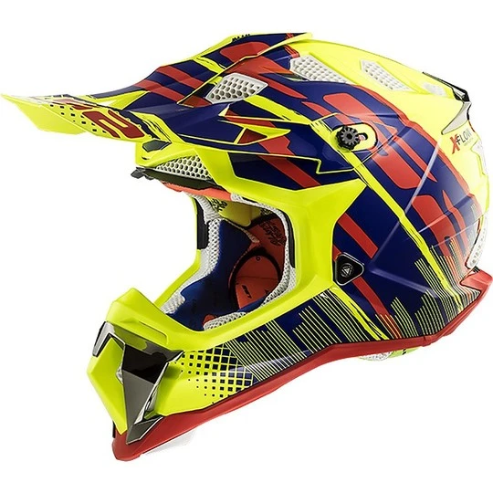 Cross Enduro Moto Helmet LS2 MX 470 Yellow Bomber Red Subwoofer 3 Cross Enduro Moto Helmet LS2 MX 470 Yellow Bomber Red Subwoofer