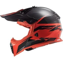Cross Enduro Motorcycle Helmet Ls2 MX437 FAST EVO Roar Black Matte Red 10 Cross Enduro Motorcycle Helmet Ls2 MX437 FAST EVO Roar Black Matte Red -Ls2 Sales Shop cross enduro motorcycle helmet ls2 mx437 fast evo roar black matte red 86415