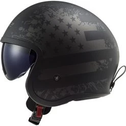 Custom Jet Motorcycle Helmet Ls2 OF599 SPITFIRE Black Flag Matt Black Titanium 6 Custom Jet Motorcycle Helmet Ls2 OF599 SPITFIRE Black Flag Matt Black Titanium -Ls2 Sales Shop custom jet motorcycle helmet ls2 of599 spitfire black flag matt black titanium 86075
