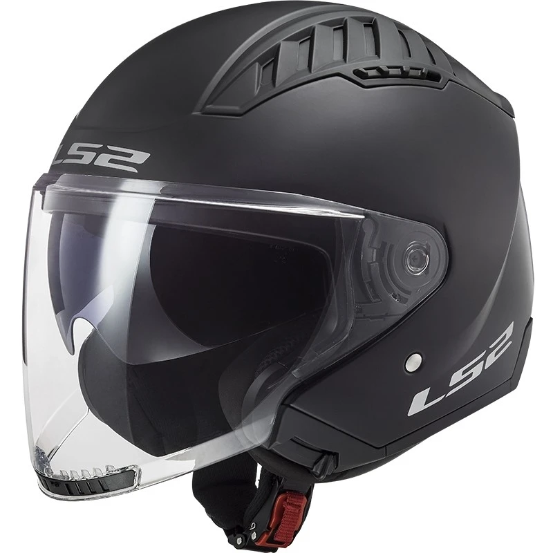 Double Visor Motorcycle Helmet Jet Ls2 OF600 Copter Solid Matt Black 3 Double Visor Motorcycle Helmet Jet Ls2 OF600 Copter Solid Matt Black