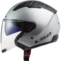 Double Visor Motorcycle Helmet Jet Ls2 OF600 Copter Solid Silver Opaque 7 Double Visor Motorcycle Helmet Jet Ls2 OF600 Copter Solid Silver Opaque -Ls2 Sales Shop double visor motorcycle helmet jet ls2 of600 copter solid silver opaque 106814