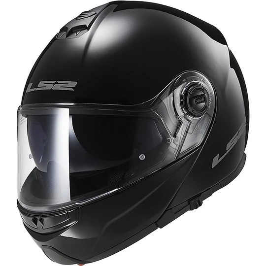 Dual Visor Modular Motorcycle Helmet LS2 FF325 Strobe Gloss Black 10 Dual Visor Modular Motorcycle Helmet LS2 FF325 Strobe Gloss Black - Image 8