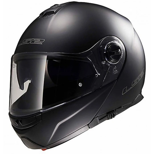Dual Visor Modular Motorcycle Helmet LS2 FF325 Strobe Matt Black 4 Dual Visor Modular Motorcycle Helmet LS2 FF325 Strobe Matt Black - Image 2