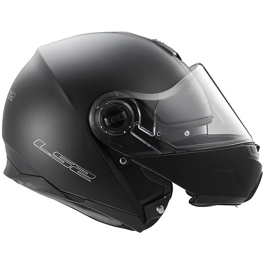Dual Visor Modular Motorcycle Helmet LS2 FF325 Strobe Matt Black 9 Dual Visor Modular Motorcycle Helmet LS2 FF325 Strobe Matt Black - Image 7