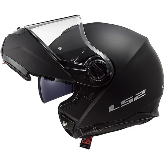 Dual Visor Modular Motorcycle Helmet LS2 FF325 Strobe Matt Black 3 Dual Visor Modular Motorcycle Helmet LS2 FF325 Strobe Matt Black