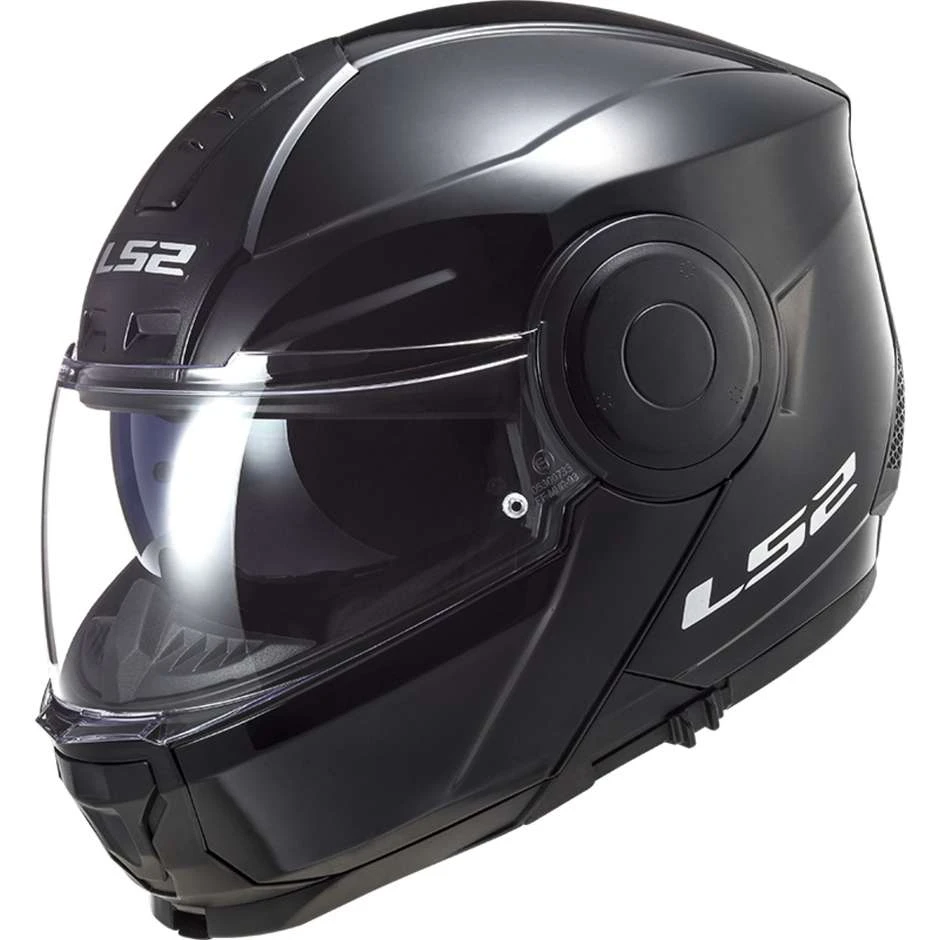 Dual Visor Motorcycle Modular Helmet Ls2 FF902 SCOPE Solid Glossy Black 3 Dual Visor Motorcycle Modular Helmet Ls2 FF902 SCOPE Solid Glossy Black