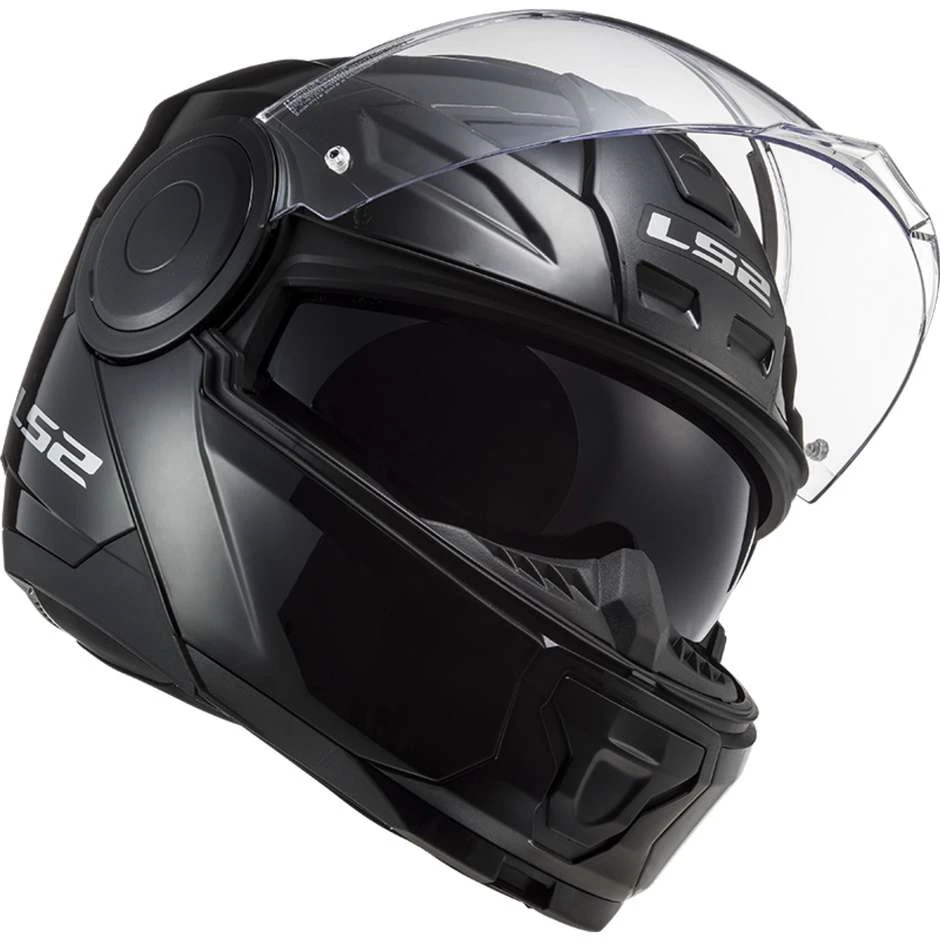Dual Visor Motorcycle Modular Helmet Ls2 FF902 SCOPE Solid Glossy Black 8 Dual Visor Motorcycle Modular Helmet Ls2 FF902 SCOPE Solid Glossy Black - Image 6