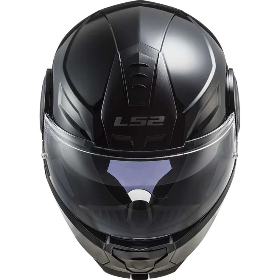 Dual Visor Motorcycle Modular Helmet Ls2 FF902 SCOPE Solid Glossy Black 11 Dual Visor Motorcycle Modular Helmet Ls2 FF902 SCOPE Solid Glossy Black - Image 9