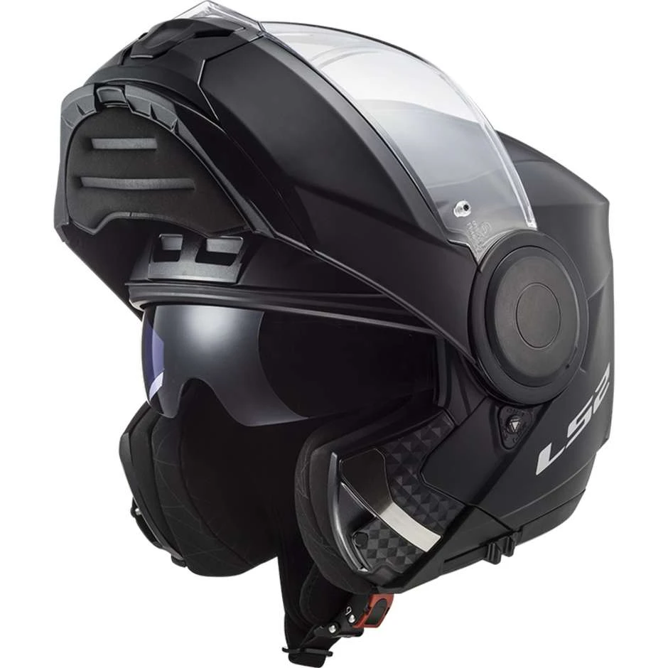 Dual Visor Motorcycle Modular Helmet Ls2 FF902 SCOPE Solid Matt Black 8 Dual Visor Motorcycle Modular Helmet Ls2 FF902 SCOPE Solid Matt Black - Image 6