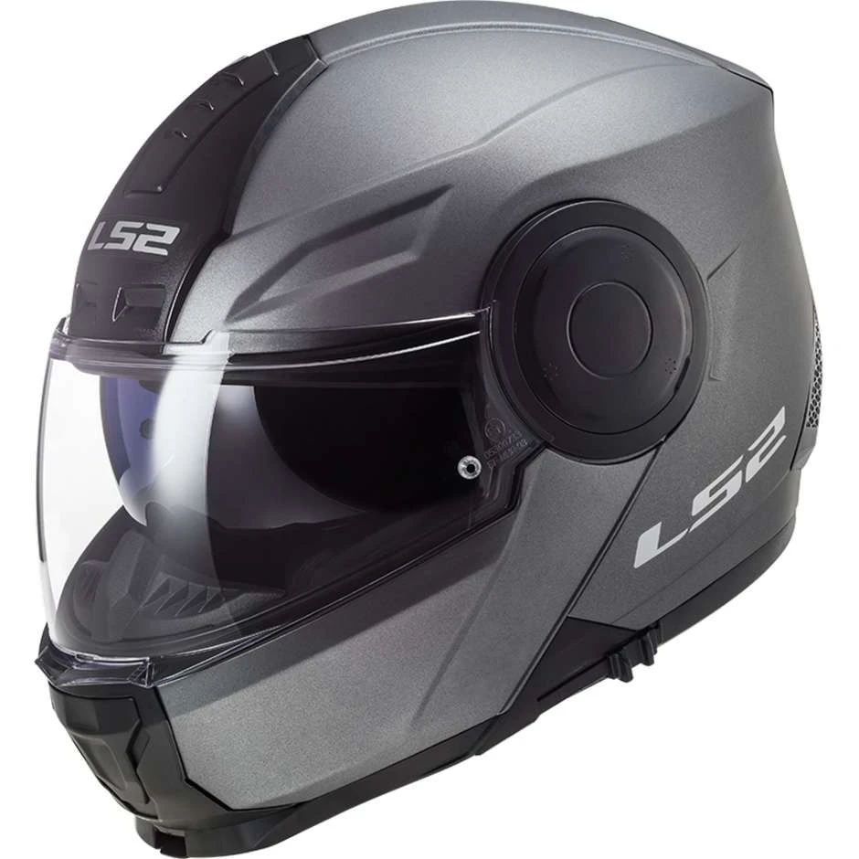 Dual Visor Motorcycle Modular Helmet Ls2 FF902 SCOPE Solid Matt Titanium 3 Dual Visor Motorcycle Modular Helmet Ls2 FF902 SCOPE Solid Matt Titanium