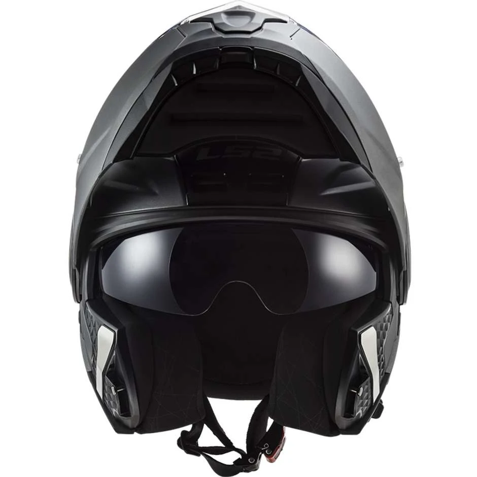 Dual Visor Motorcycle Modular Helmet Ls2 FF902 SCOPE Solid Matt Titanium 6 Dual Visor Motorcycle Modular Helmet Ls2 FF902 SCOPE Solid Matt Titanium - Image 4