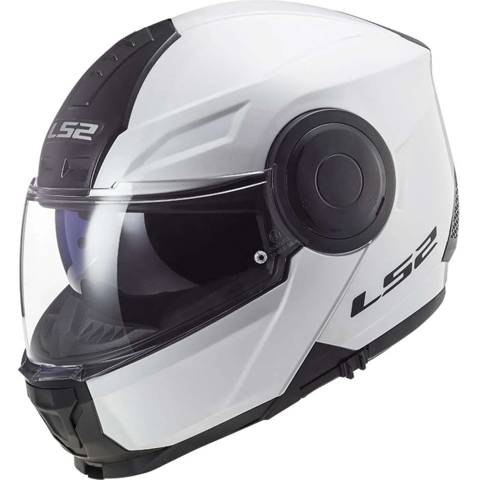 Dual Visor Motorcycle Modular Helmet Ls2 FF902 SCOPE Solid White 3 Dual Visor Motorcycle Modular Helmet Ls2 FF902 SCOPE Solid White