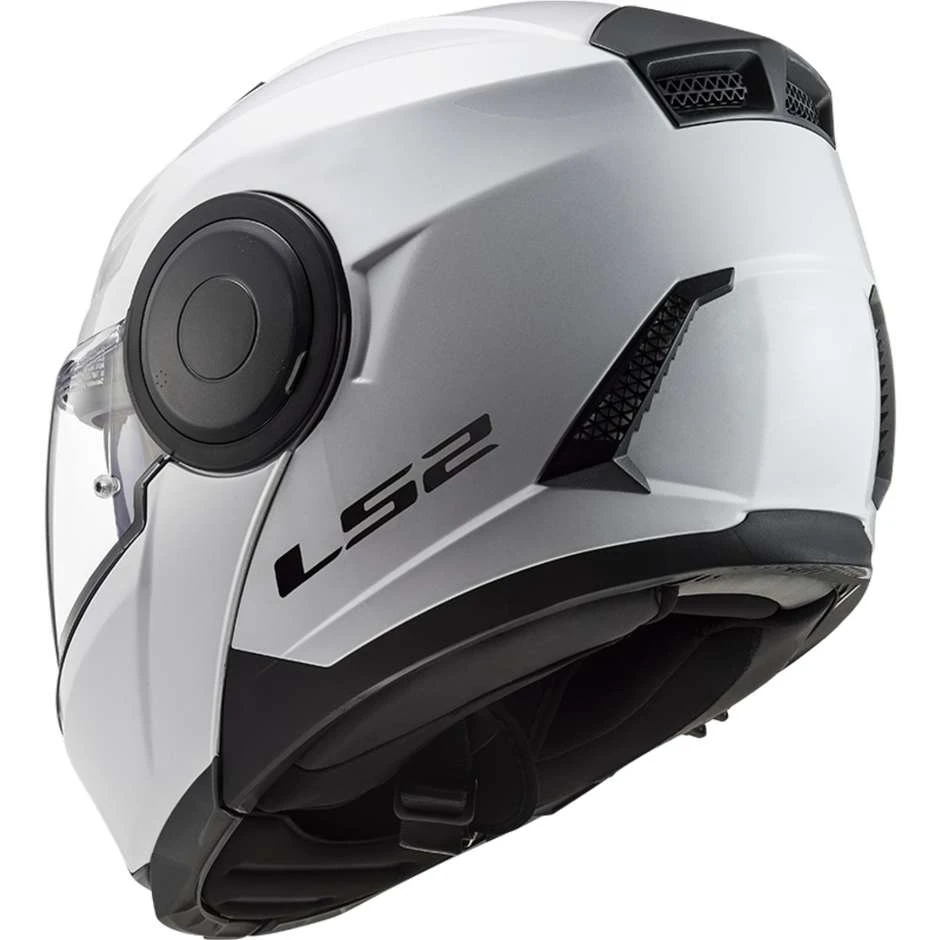 Dual Visor Motorcycle Modular Helmet Ls2 FF902 SCOPE Solid White 10 Dual Visor Motorcycle Modular Helmet Ls2 FF902 SCOPE Solid White - Image 8