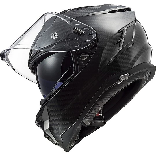 Full Carbon Motorcycle Helmet LS2 FF327 CHALLENGER CT2 Carbon 5 Full Carbon Motorcycle Helmet LS2 FF327 CHALLENGER CT2 Carbon - Image 3