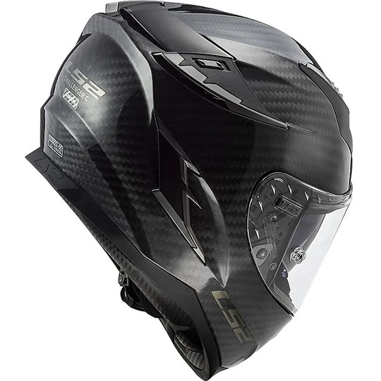 Full Carbon Motorcycle Helmet LS2 FF327 CHALLENGER CT2 Carbon 7 Full Carbon Motorcycle Helmet LS2 FF327 CHALLENGER CT2 Carbon - Image 5