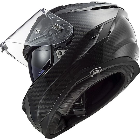 Full Carbon Motorcycle Helmet LS2 FF327 CHALLENGER CT2 Carbon 9 Full Carbon Motorcycle Helmet LS2 FF327 CHALLENGER CT2 Carbon - Image 7