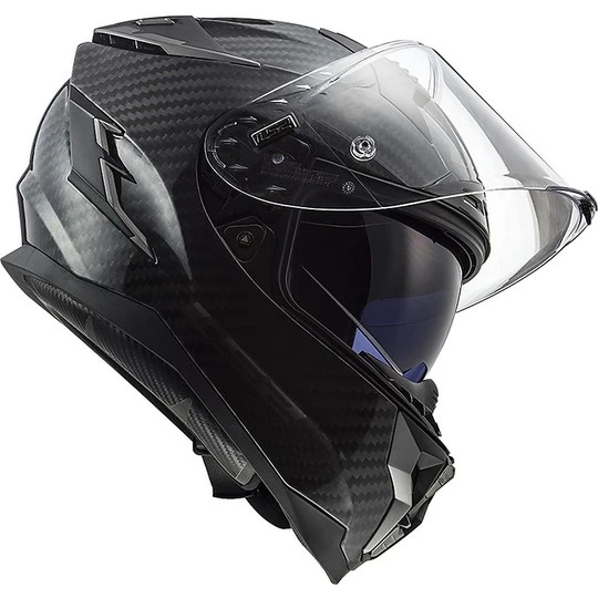Full Carbon Motorcycle Helmet LS2 FF327 CHALLENGER CT2 Carbon 10 Full Carbon Motorcycle Helmet LS2 FF327 CHALLENGER CT2 Carbon - Image 8