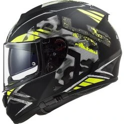 Full Face Helmet Motorcycle HPFC Ls2 FF397 VECTOR EVO Black Stencil Matt Yellow Fluo 12 Full Face Helmet Motorcycle HPFC Ls2 FF397 VECTOR EVO Black Stencil Matt Yellow Fluo -Ls2 Sales Shop full face helmet motorcycle hpfc ls2 ff397 vector evo black stencil matt yellow fluo 85441