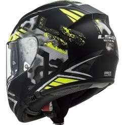 Full Face Helmet Motorcycle HPFC Ls2 FF397 VECTOR EVO Black Stencil Matt Yellow Fluo 14 Full Face Helmet Motorcycle HPFC Ls2 FF397 VECTOR EVO Black Stencil Matt Yellow Fluo -Ls2 Sales Shop full face helmet motorcycle hpfc ls2 ff397 vector evo black stencil matt yellow fluo 85442