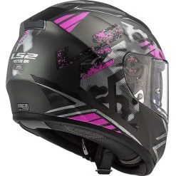 Full Face Helmet Motorcycle HPFC Ls2 FF397 VECTOR EVO Stencil Titanium Pink 15 Full Face Helmet Motorcycle HPFC Ls2 FF397 VECTOR EVO Stencil Titanium Pink -Ls2 Sales Shop full face helmet motorcycle hpfc ls2 ff397 vector evo stencil titanium pink 85462