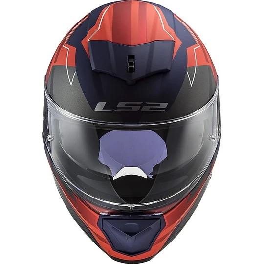 Full Face Motorcycle Helmet Double Visor Ls2 FF390 BREAKER Beta Red Blue Matt 7 Full Face Motorcycle Helmet Double Visor Ls2 FF390 BREAKER Beta Red Blue Matt - Image 5