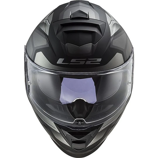 Full Face Motorcycle Helmet Double Visor Ls2 FF800 STORM Faster Titanium Matt 6 Full Face Motorcycle Helmet Double Visor Ls2 FF800 STORM Faster Titanium Matt - Image 4