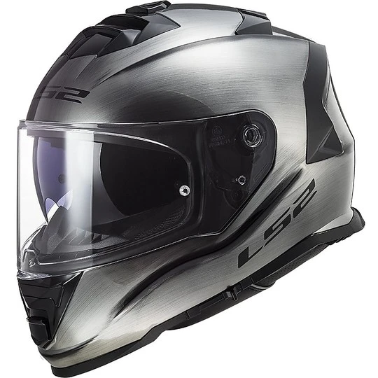 Full Face Motorcycle Helmet Double Visor Ls2 FF800 STORM Jeans Titanium 3 Full Face Motorcycle Helmet Double Visor Ls2 FF800 STORM Jeans Titanium