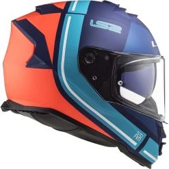 Full Face Motorcycle Helmet Double Visor Ls2 FF800 Storm SLANT Blue Orange 14 Full Face Motorcycle Helmet Double Visor Ls2 FF800 Storm SLANT Blue Orange -Ls2 Sales Shop full face motorcycle helmet double visor ls2 ff800 storm slant blue orange 106707