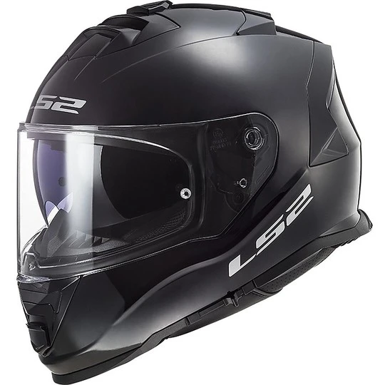 Full Face Motorcycle Helmet Double Visor Ls2 FF800 STORM Solid Glossy Black 3 Full Face Motorcycle Helmet Double Visor Ls2 FF800 STORM Solid Glossy Black