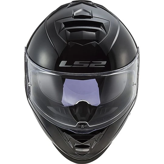 Full Face Motorcycle Helmet Double Visor Ls2 FF800 STORM Solid Glossy Black 5 Full Face Motorcycle Helmet Double Visor Ls2 FF800 STORM Solid Glossy Black - Image 3