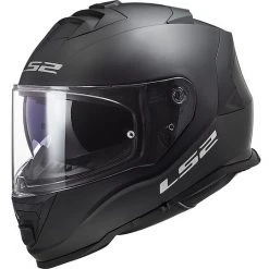 Full Face Motorcycle Helmet Double Visor Ls2 FF800 STORM Solid Matt Black