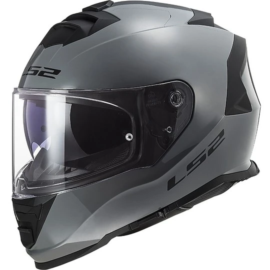 Full Face Motorcycle Helmet Double Visor Ls2 FF800 STORM Solid Nardo Gray 3 Full Face Motorcycle Helmet Double Visor Ls2 FF800 STORM Solid Nardo Gray