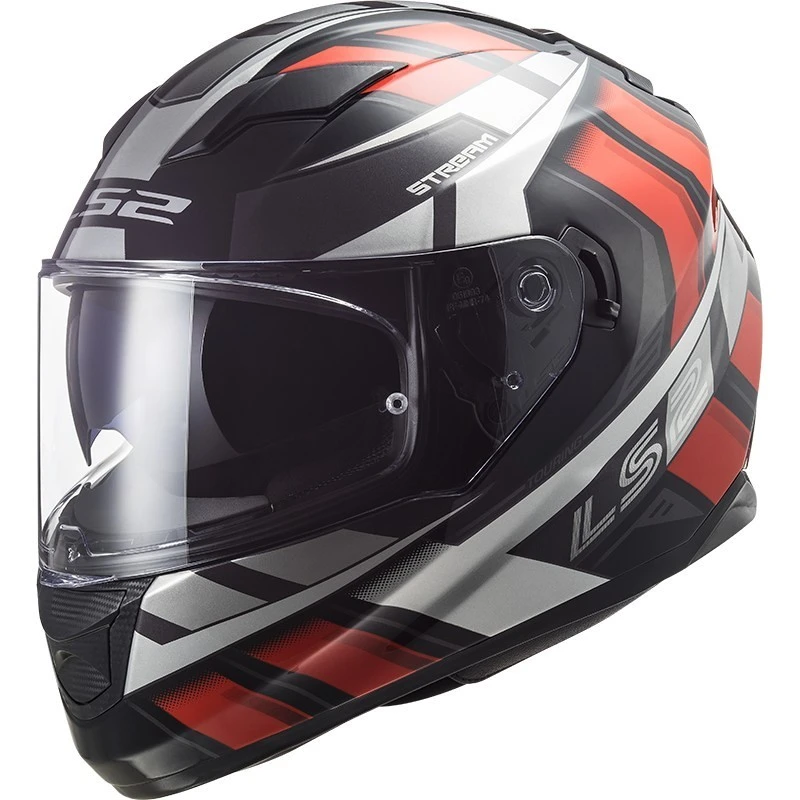 Full Face Motorcycle Helmet Ls2 FF320 STREAM EVO Loop Black Red 3 Full Face Motorcycle Helmet Ls2 FF320 STREAM EVO Loop Black Red