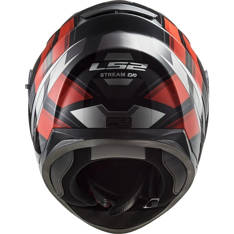 Full Face Motorcycle Helmet Ls2 FF320 STREAM EVO Loop Black Red 7 Full Face Motorcycle Helmet Ls2 FF320 STREAM EVO Loop Black Red - Image 5