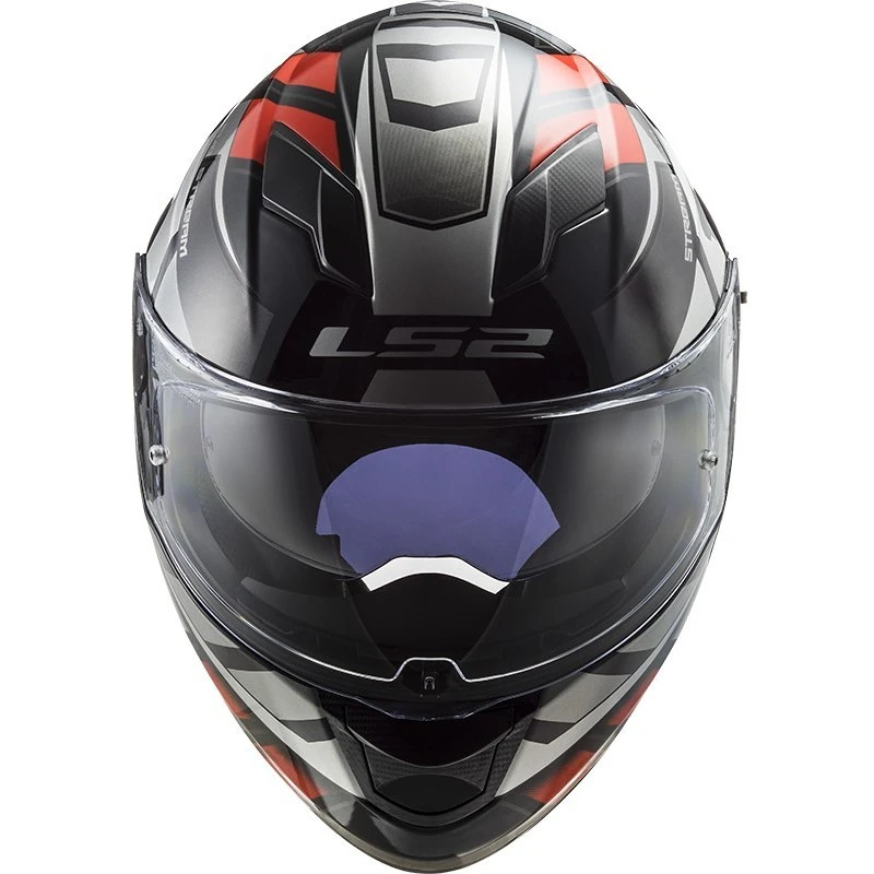 Full Face Motorcycle Helmet Ls2 FF320 STREAM EVO Loop Black Red 8 Full Face Motorcycle Helmet Ls2 FF320 STREAM EVO Loop Black Red - Image 6