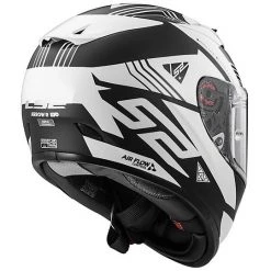 Helmet Moto Integral Carbon LS2 FF323 Arrow R Evo Neon Black Gloss White -Ls2 Sales Shop helmet moto integral carbon ls2 ff323 arrow r evo neon black gloss white 31320