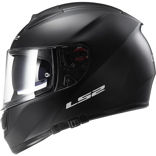 Helmet Moto Integral Fiber LS2 FF397 Vector Mono Matt Black 4 Helmet Moto Integral Fiber LS2 FF397 Vector Mono Matt Black - Image 2