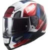Integral Motorcycle Helmet In Ls2 Fiber FF397 VECTOR Evo Automat White Red 2 Integral Motorcycle Helmet In Ls2 Fiber FF397 VECTOR Evo Automat White Red -Ls2 Sales Shop integral motorcycle helmet in ls2 fiber ff397 vector evo automat white red 107136